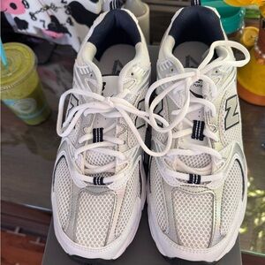 New balance 530 white and blue